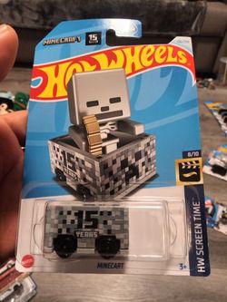 Minecraft 15 Year Anniversary Hot Wheels 