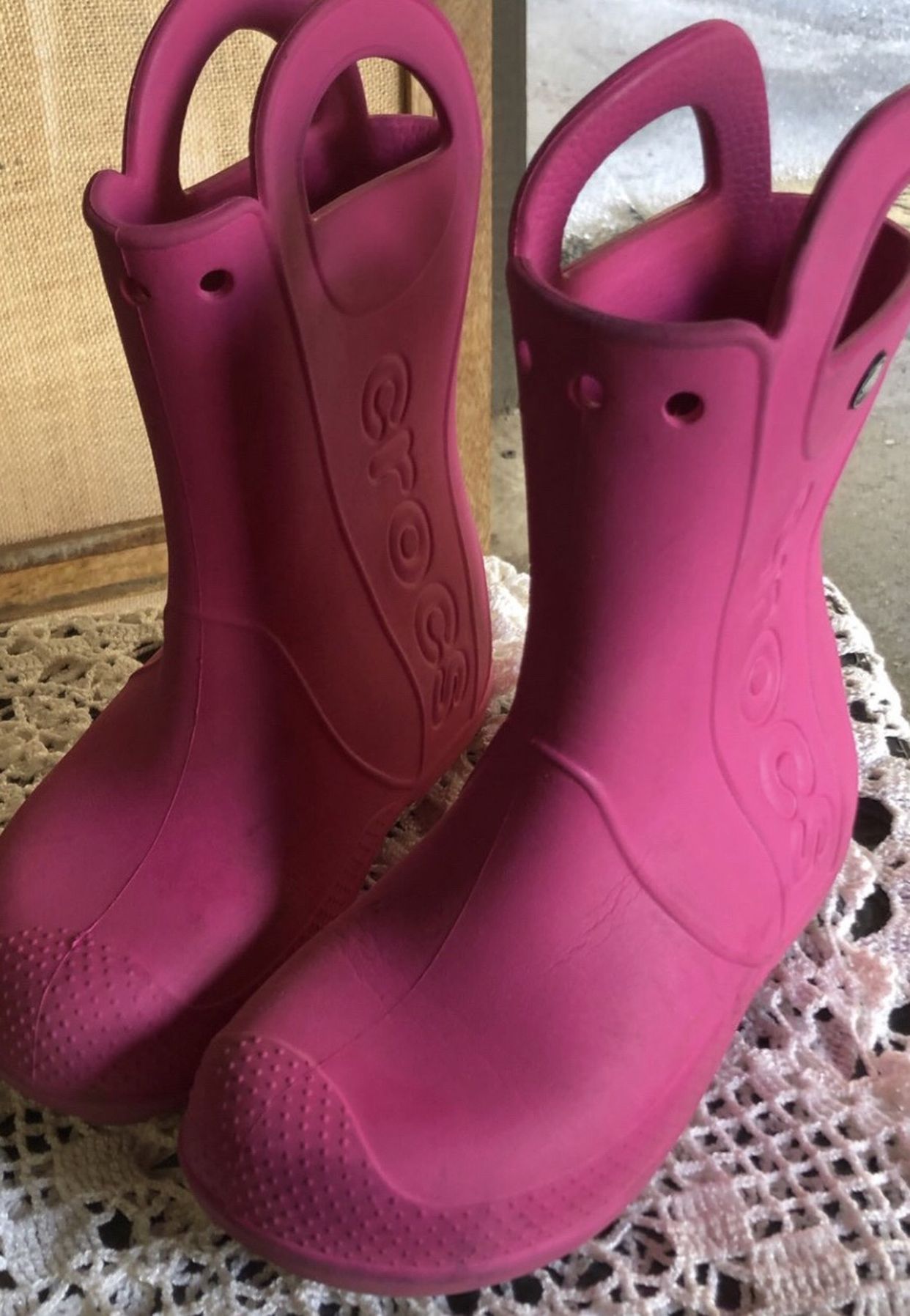 Youth Rain Boots By Crocs