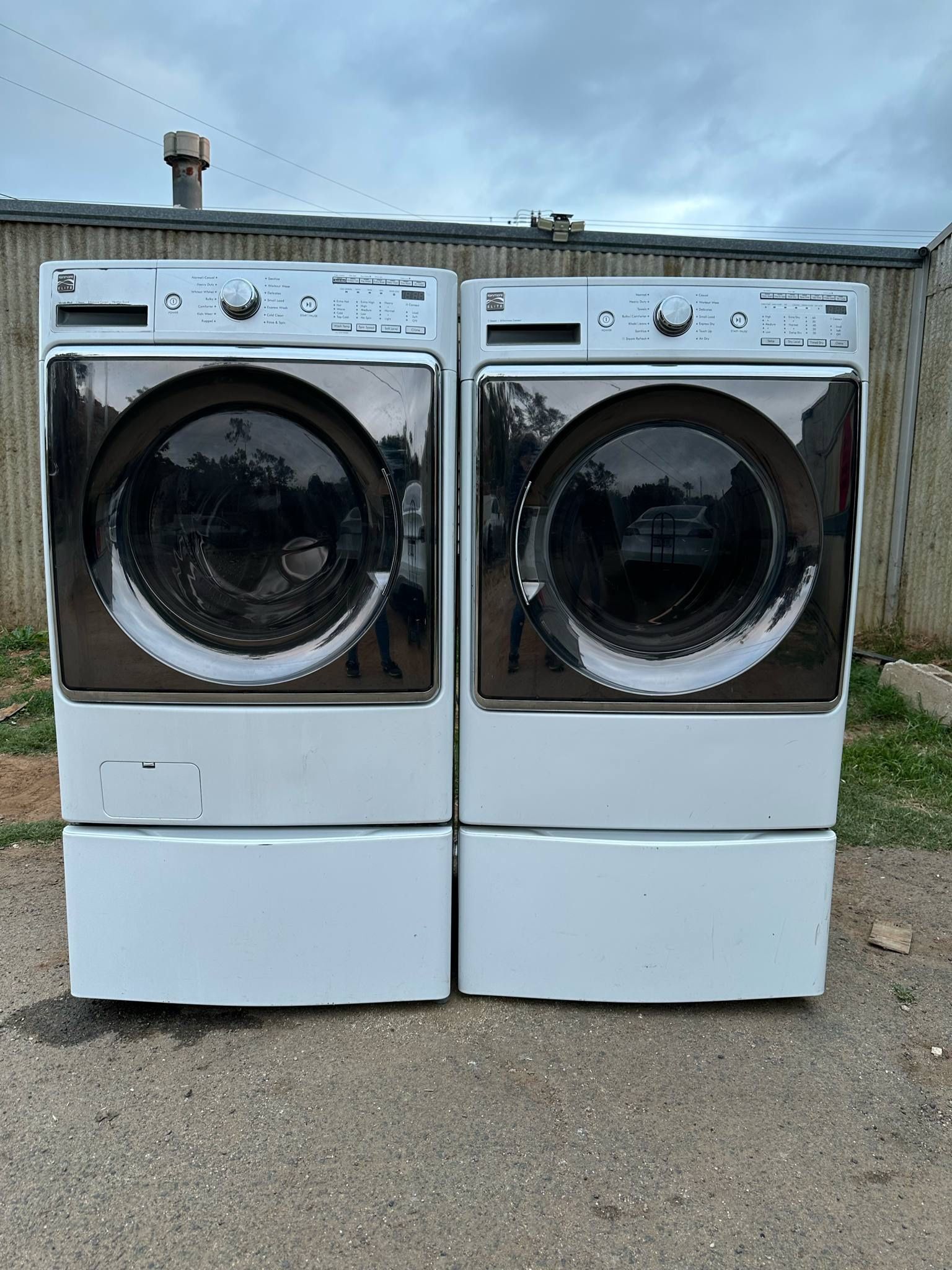 Kenmore Steam Washer And Gas Dryer