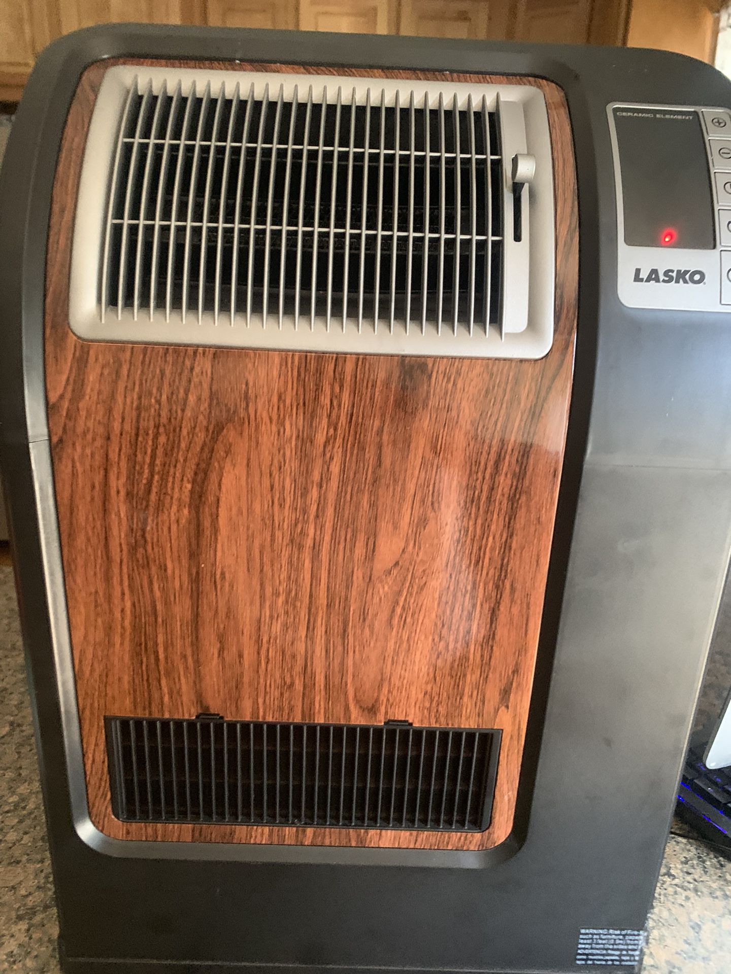 The Lasko Electric Cyclonic Digital Ceramic 1500W Heater, 5848