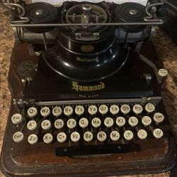 Hammond Multiplex Antique Typewriter Serial # 181084
