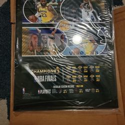 Lakers Sports plaque