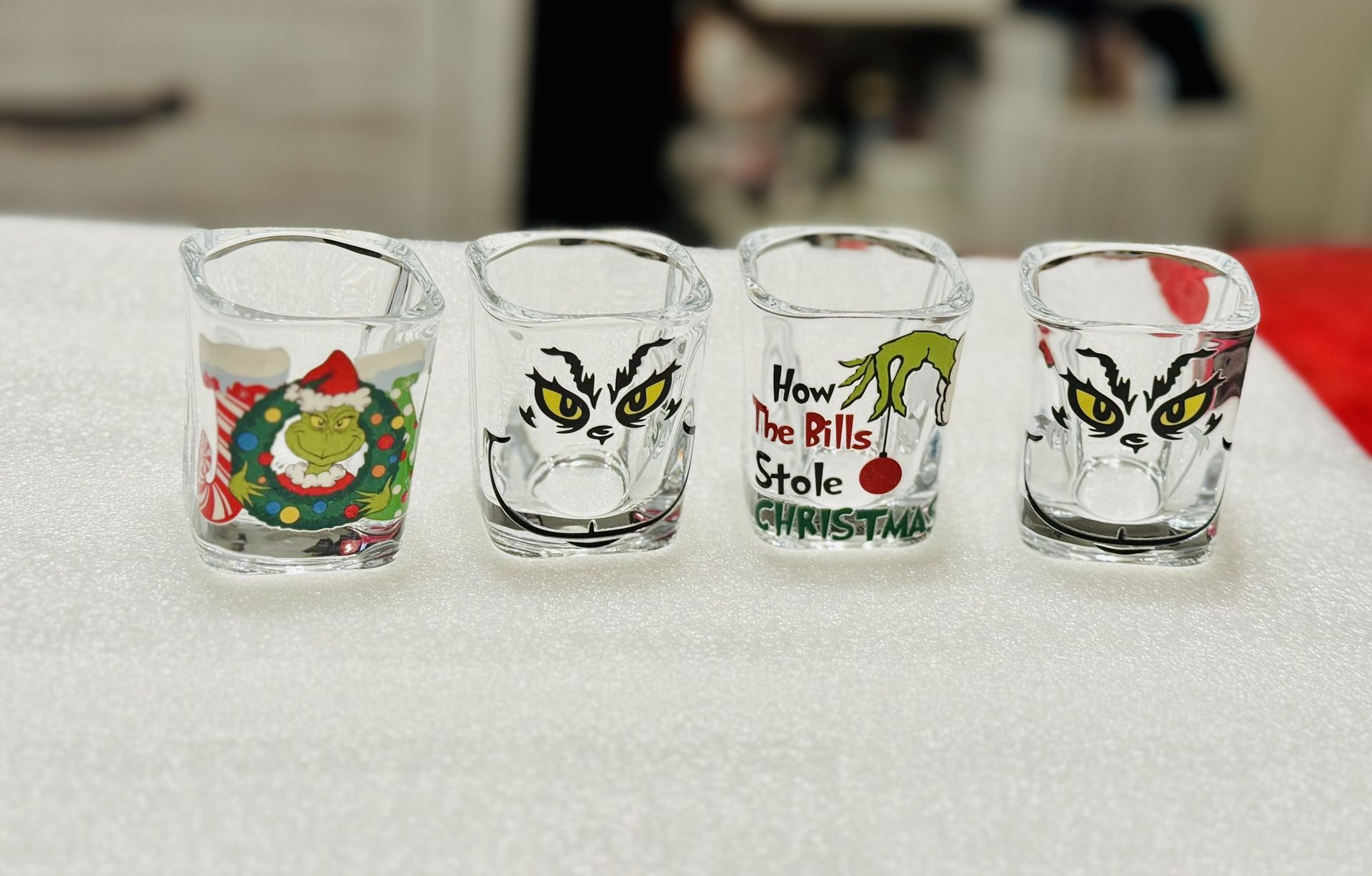 Grinch Shot Glass Set