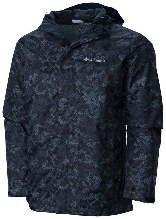 Columbia Dark Camouflage Waterproof Jacket XL