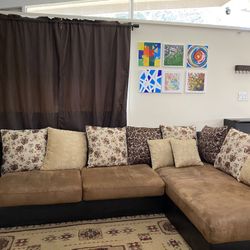 L- Shaped Sofa Set 