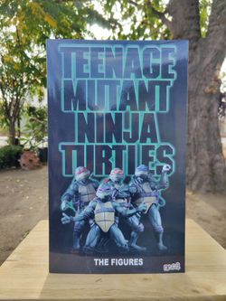 Teenage Mutant Ninja Turtles 2018 The Figures 4 Pack TMNT SDCC