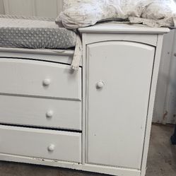 Baby Changing Table/dresser And Accessories 