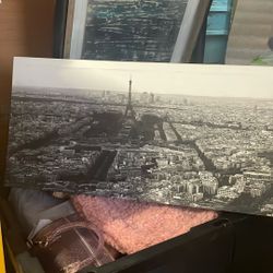 City of Paris Canvas