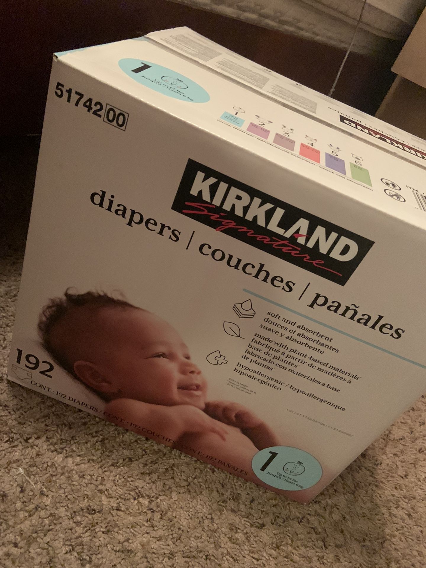 Kirkland Diapers Size 1