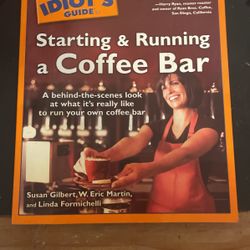 Starting A Coffee Bar Book 