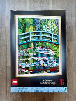 New LEGO Claude Monet - Bridge Over a Pond of Water Lillies 31220