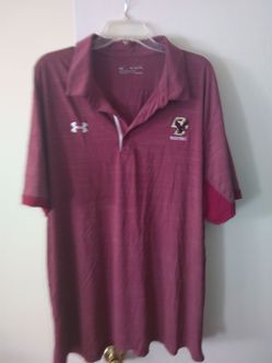 Men's BC basketball ball Polo