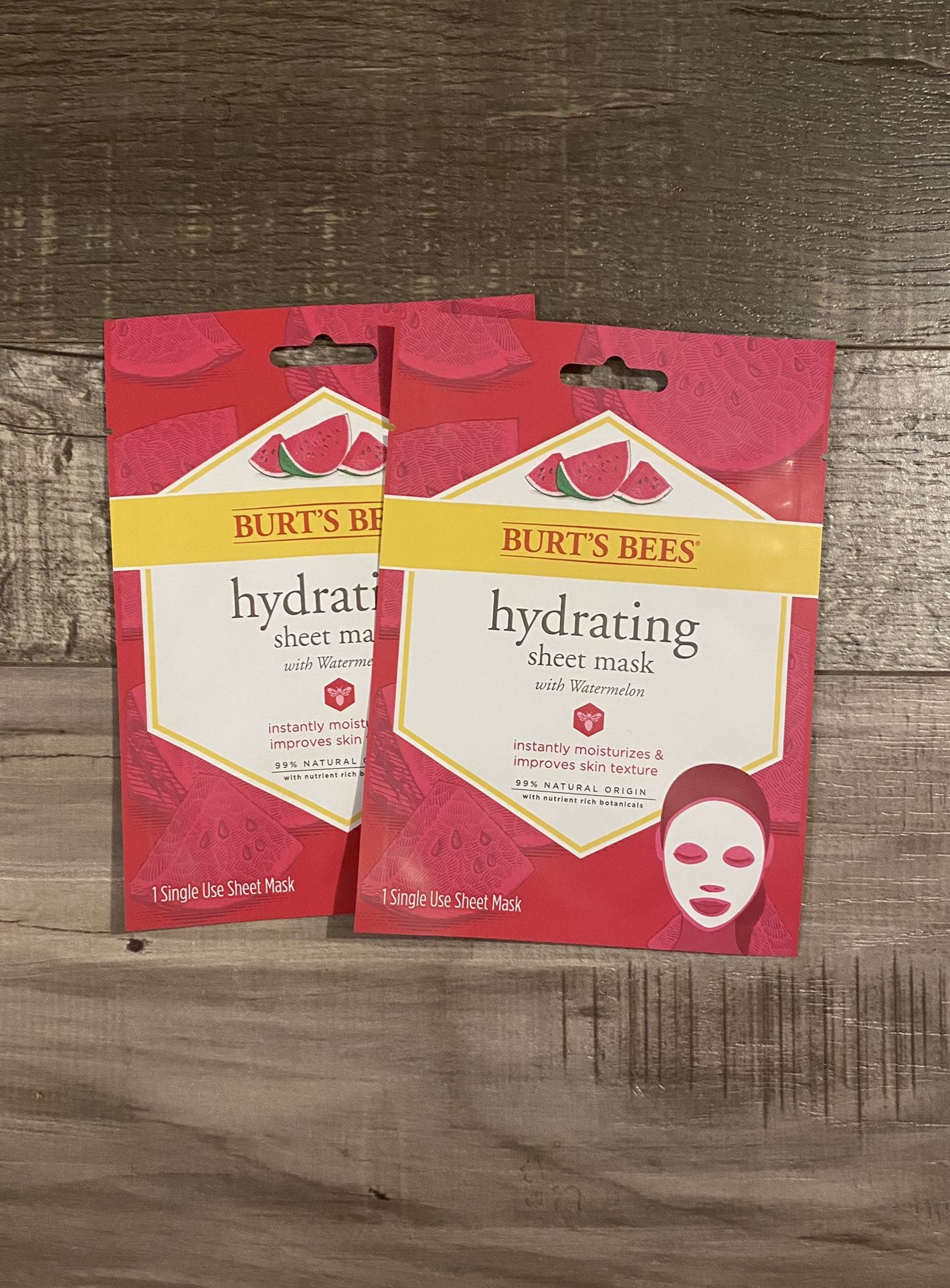 Burt’s Bees Hydrating Sheet Mask $2 Each 