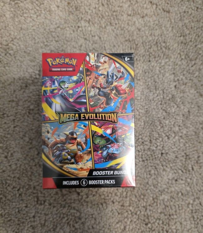 Pokemon Mega Evolutions Booster Bundle