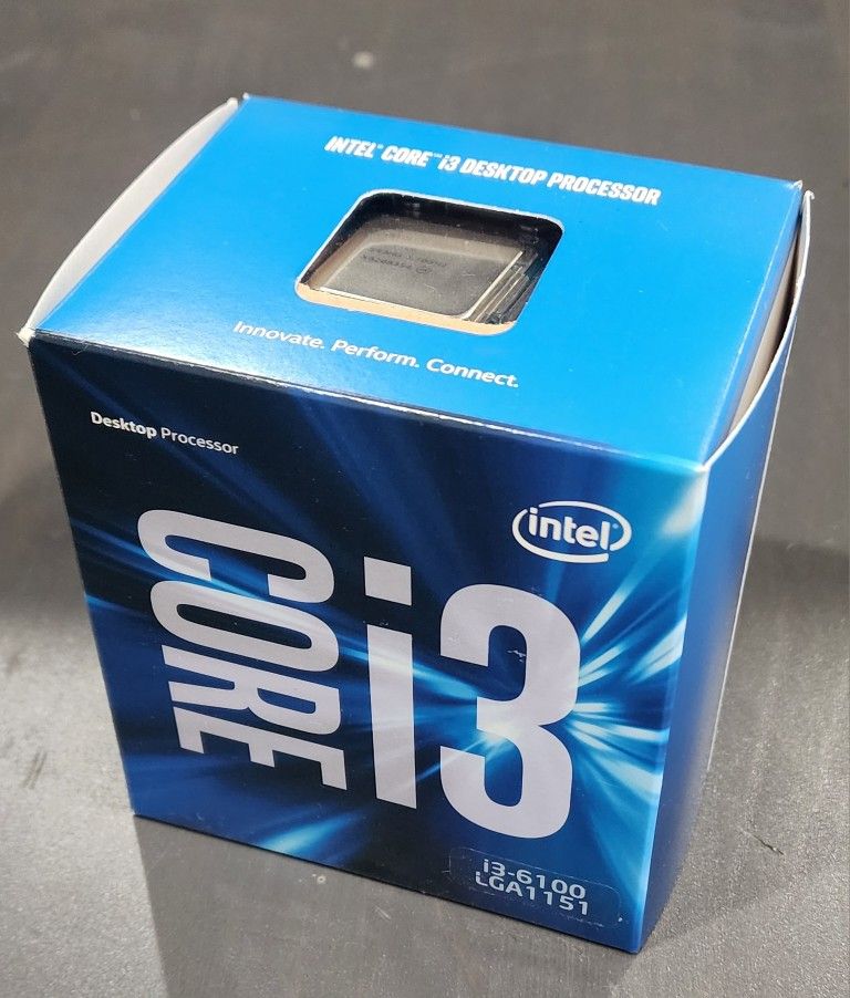 Intel i3-6100 3.7 GHz Dual Core
