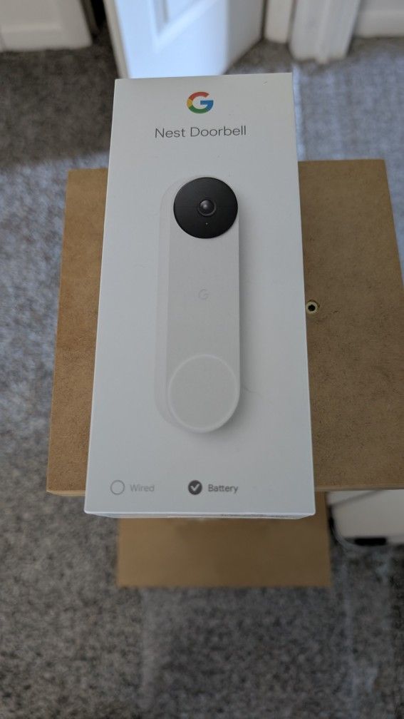 Nest Doorbell Battery Like New
