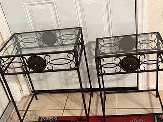 Metal End Table two