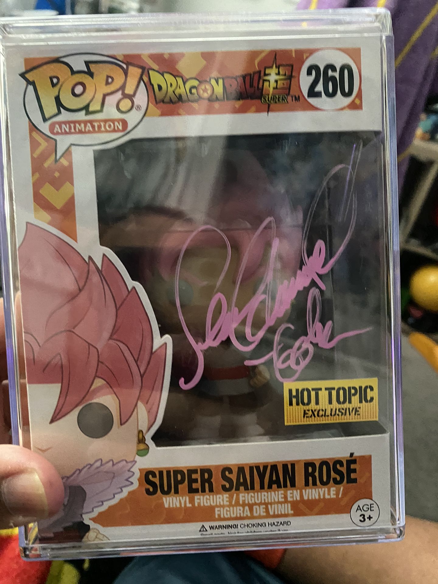 Dragon Ball Z Pink Rose Goku