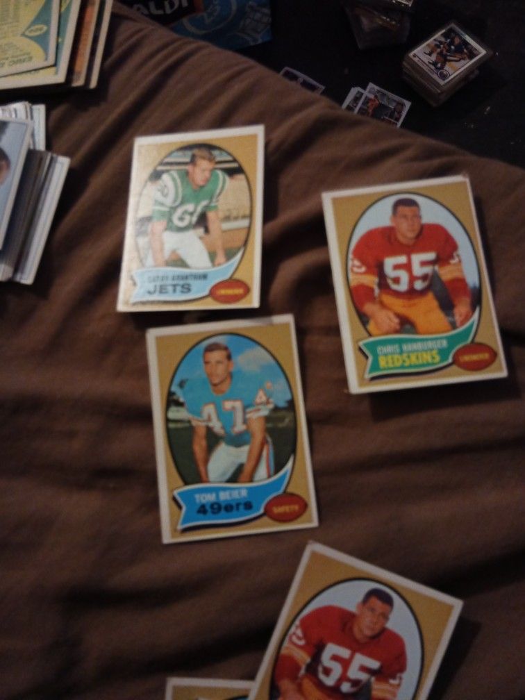 7 NFL 1970, Charles,Wilcox,Otto,Hamburger, Grantham,Beier