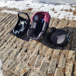 Baby Car Seat & The Booster ...all In Mint Condition...all For Only $15