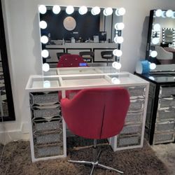 Makeup Vanity diamond Edition With BLUETOOTH 