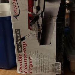 Avantco Countertop Double Fryer 