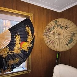 Large fan And Umbrella/ Parasol 