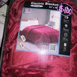 King Size Electric Blanket New