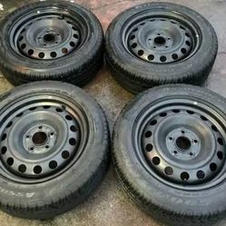 Metal Wheels Steel Rims Rogue Altima Sentra Passat Jetta Camry Corolla RAV4 Civic Accord CRV Chevy Ford