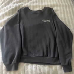 Grey Hollister Crewneck