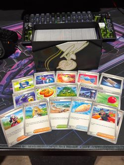Pokémon cards LOT- premium items, support, Pokémon tools, stadiums