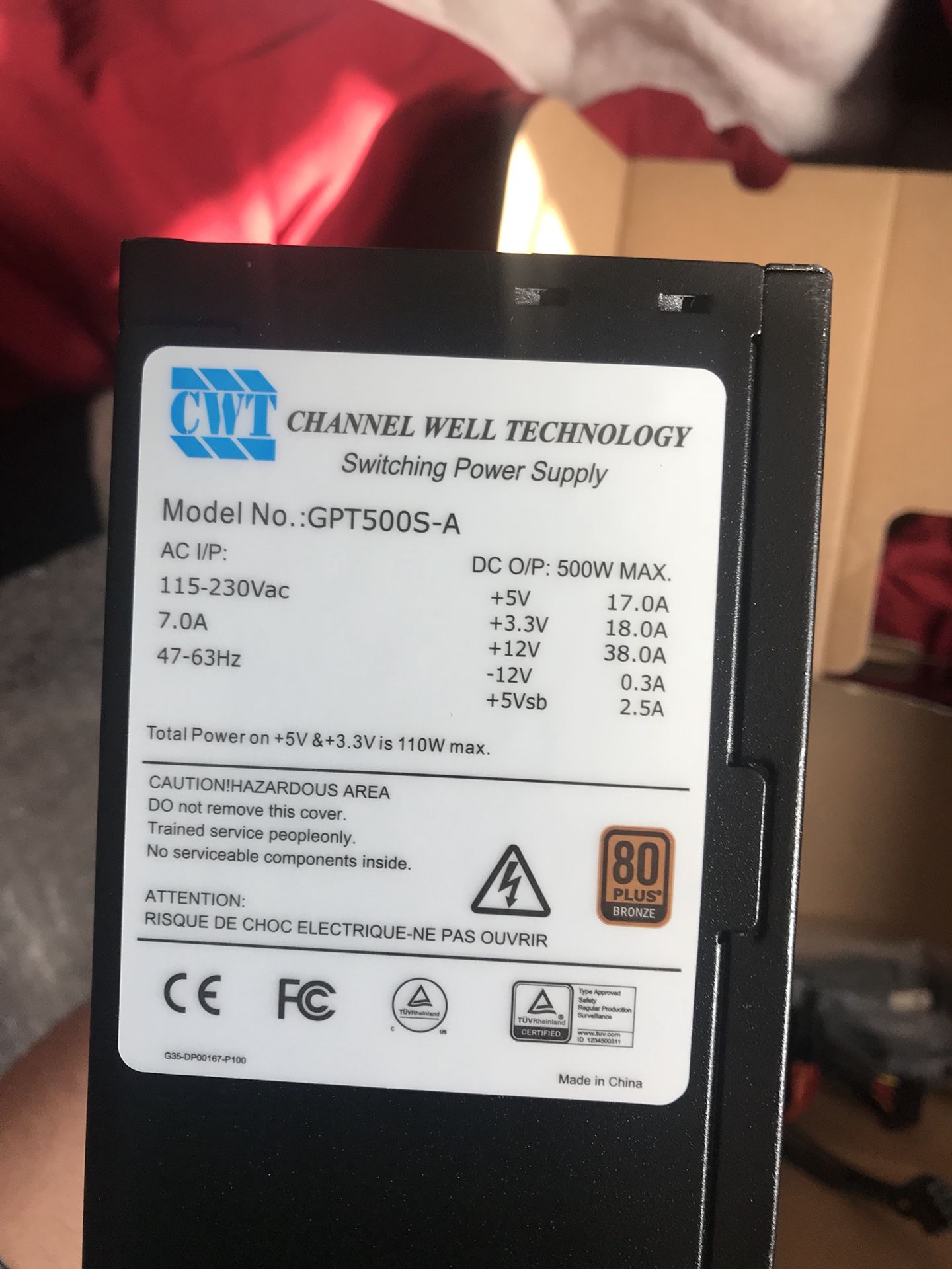 Channel Well Technology PSU