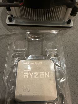AMD Ryzen 5 5600X + AMD Cooler