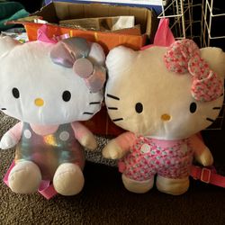 Two Hello Kitty Backpacks NEW WITH TAG