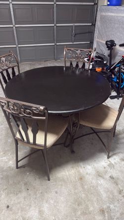 Nice dining room metal table