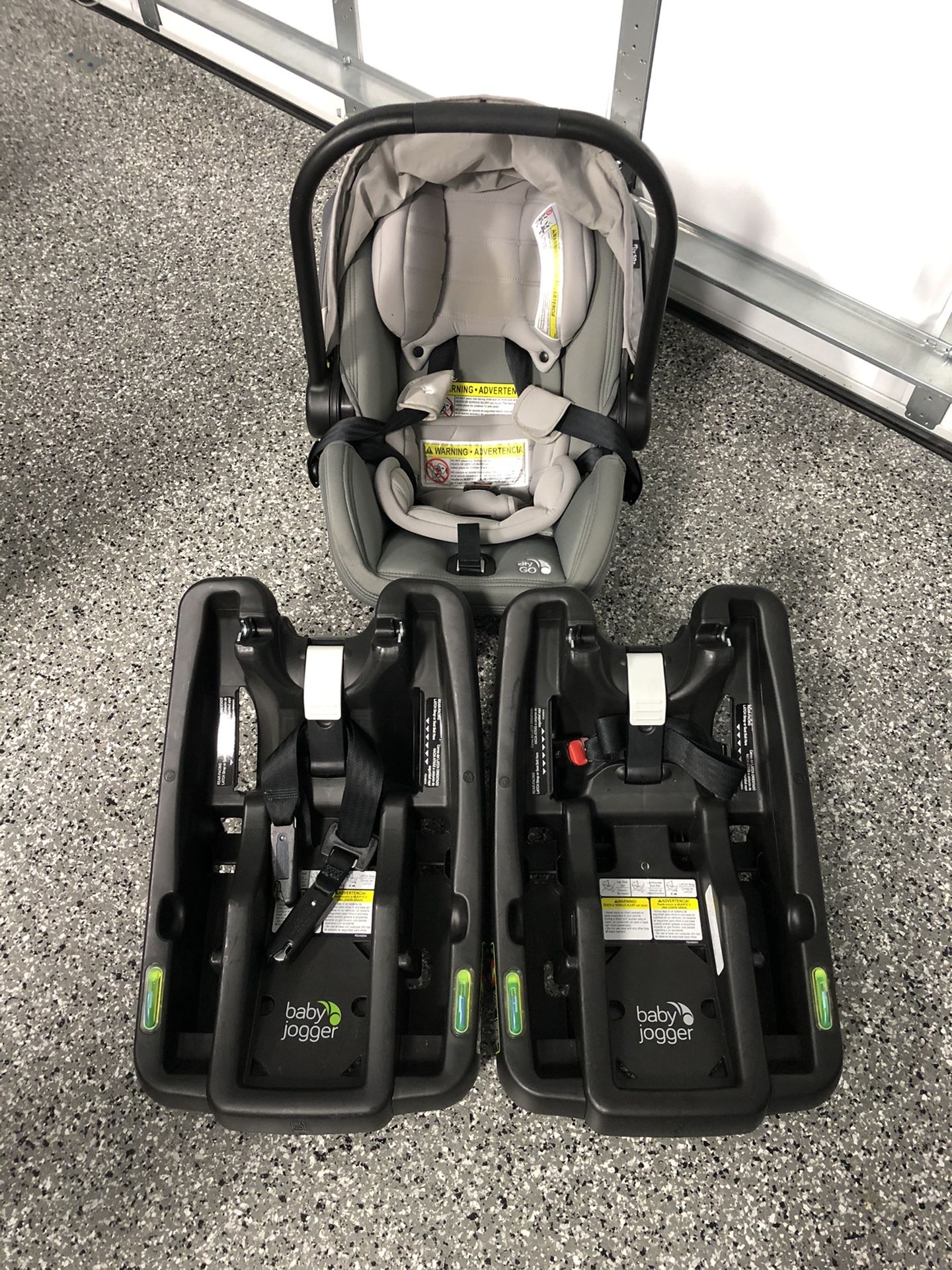 Baby jogger car seat and bases