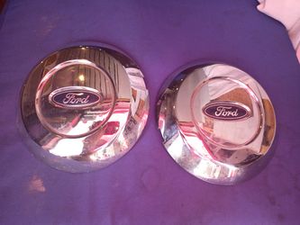 Ford Chrome center caps