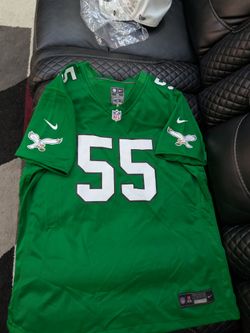 Brandon Graham Kelly Green Official License NFL Merch Jersey