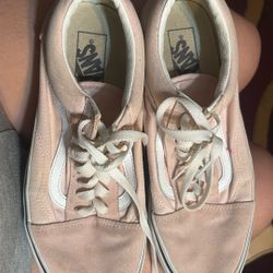 Women Pink Vans 11