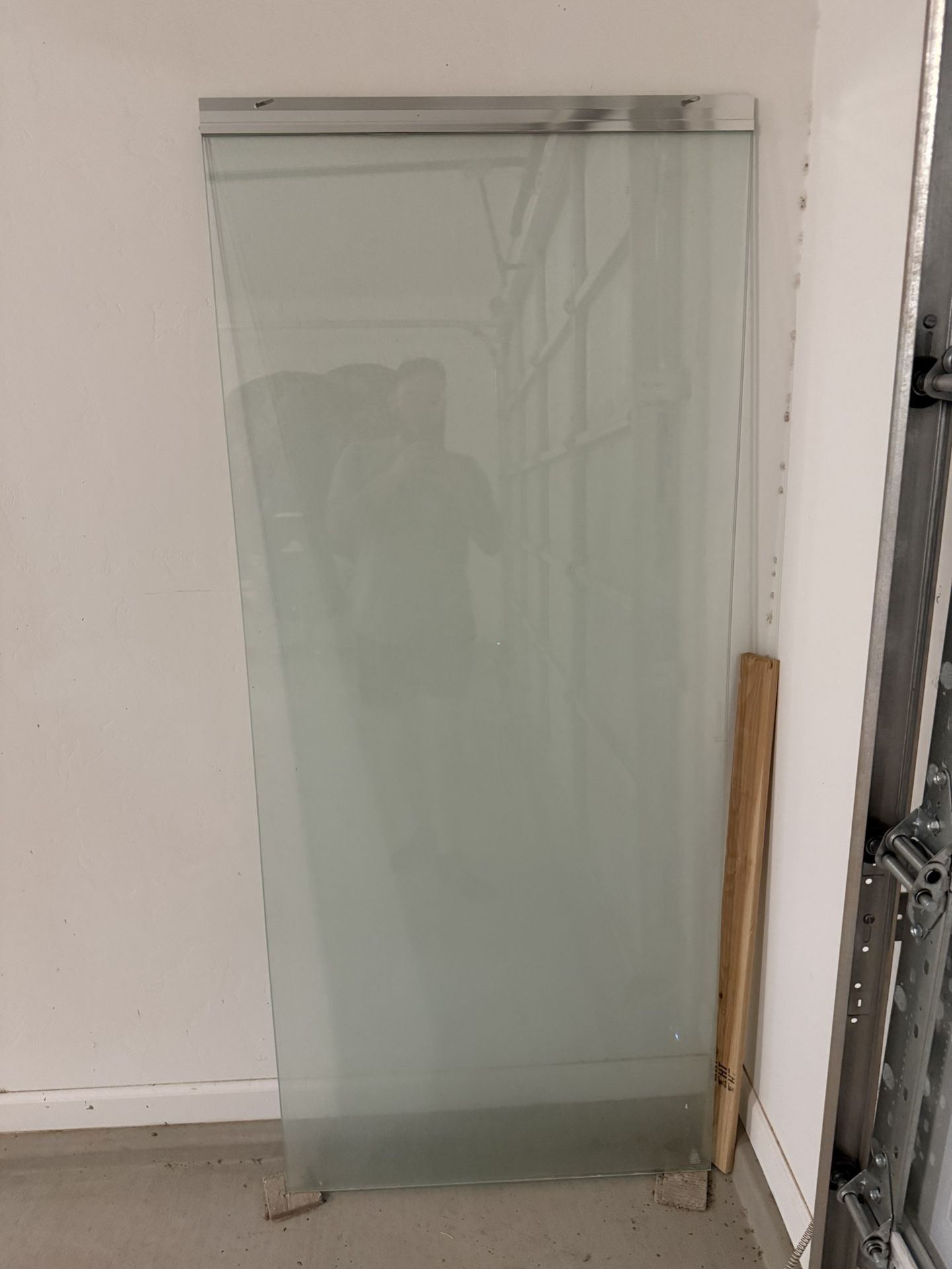 Double Sliding Frosted Glass Shower Door – $100 (Tucson)