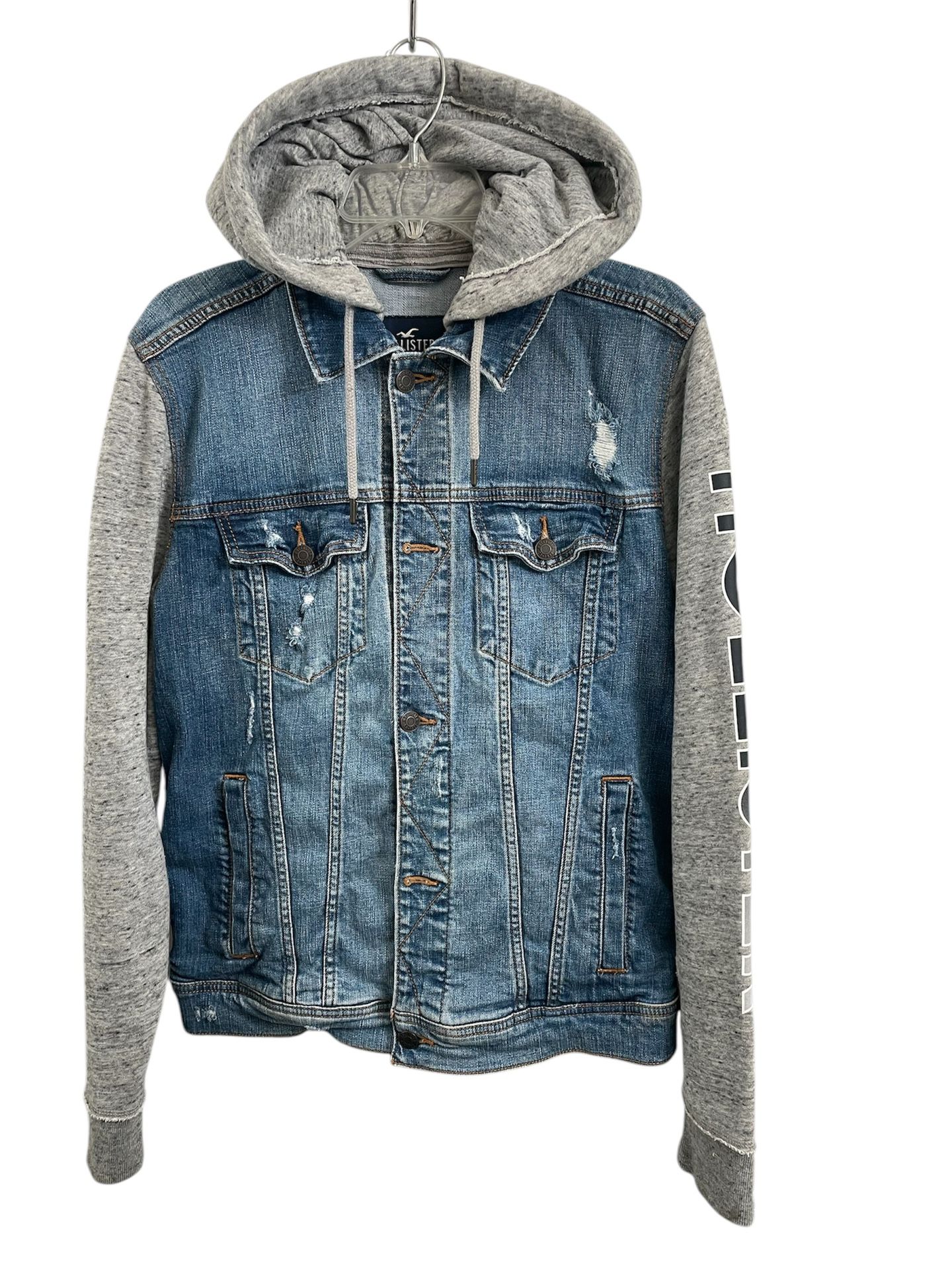 Hollister Blue/Gray Hoodie