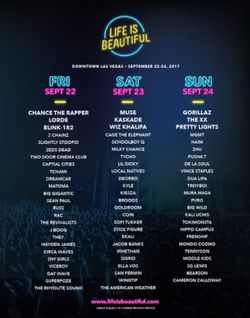 Life Is Beautiful 3 Day