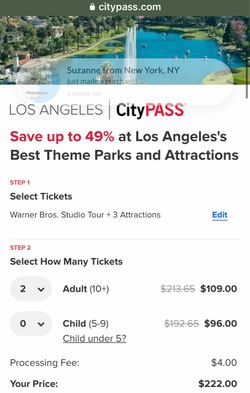 LA City Pass Warner Bros Studio Tour + 3 Attractions (2)