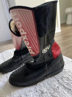 AGV Motorcycle Boots Size 8