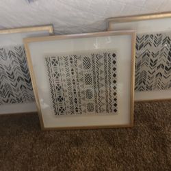 Set Of 3 Matching Art Prints 