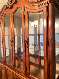 Glass beautiful hutch