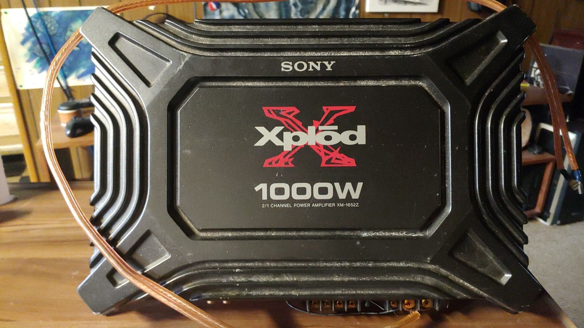 Sony Xplod 1000W 2/1 Channel Power Amplifier (Model XM-1652Z)