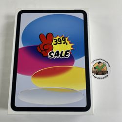 IPAD  ( A16 ) WIFI + CELLULAR  128GB  BLUE  NEW SEALED