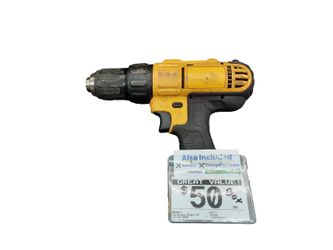 Dewalt Dcd771 Yellow Cordless Right-Angle Drill