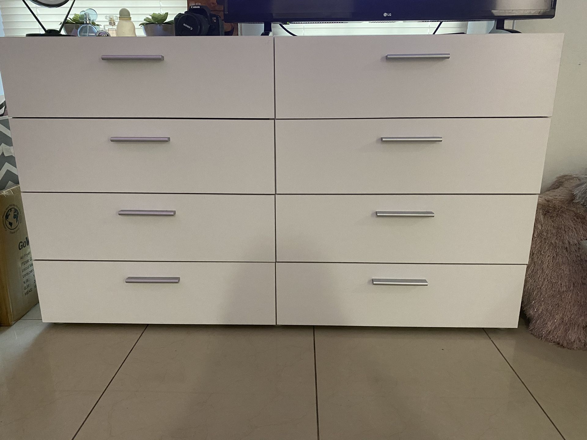 White Dresser